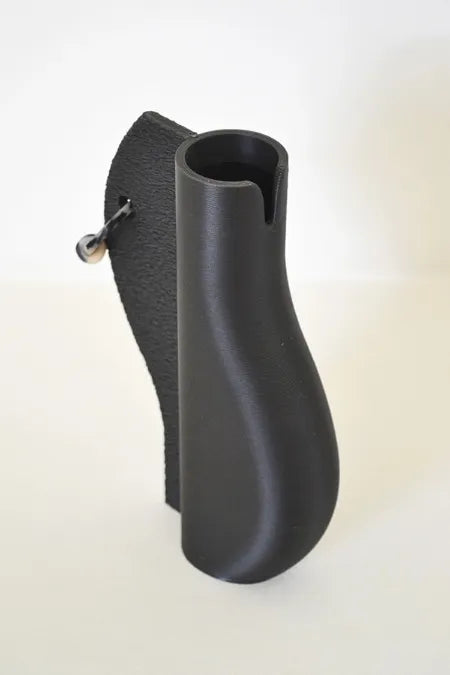 vase noir déco vu de côté