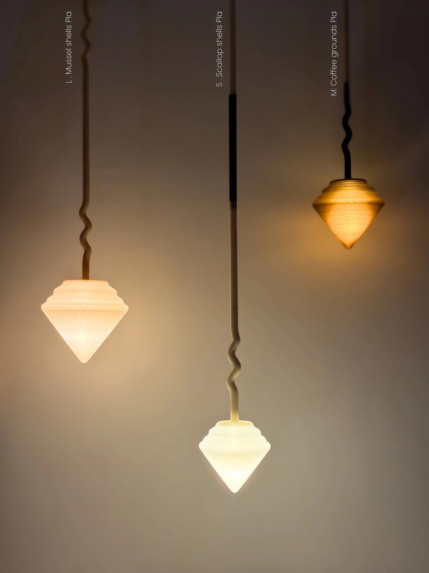 Pendulum - Luminaire design en impression 3D
