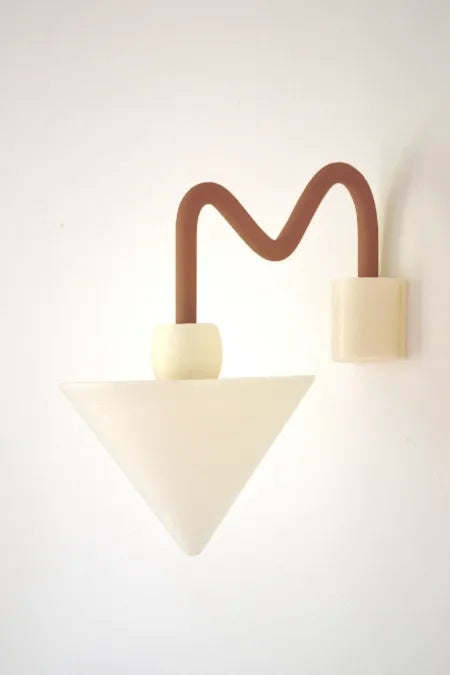 applique 3d couleur terracotta 