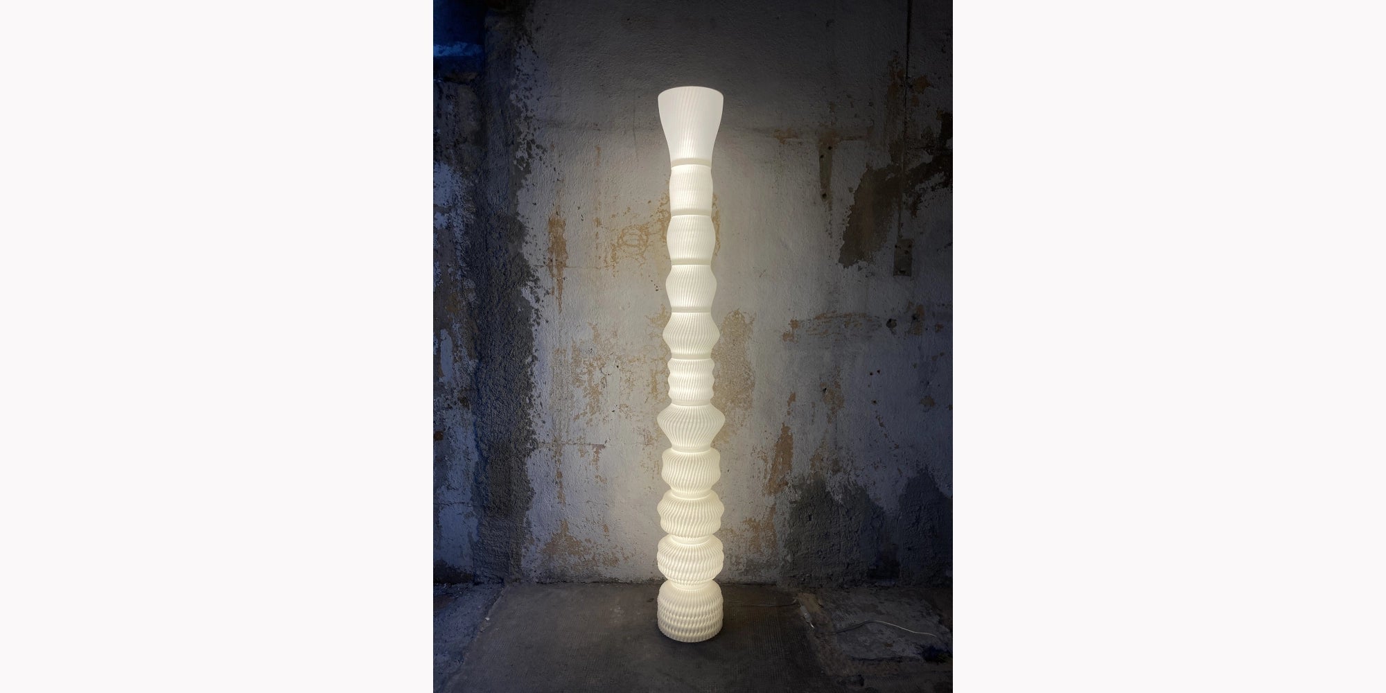 lampadaire metavasi allumé