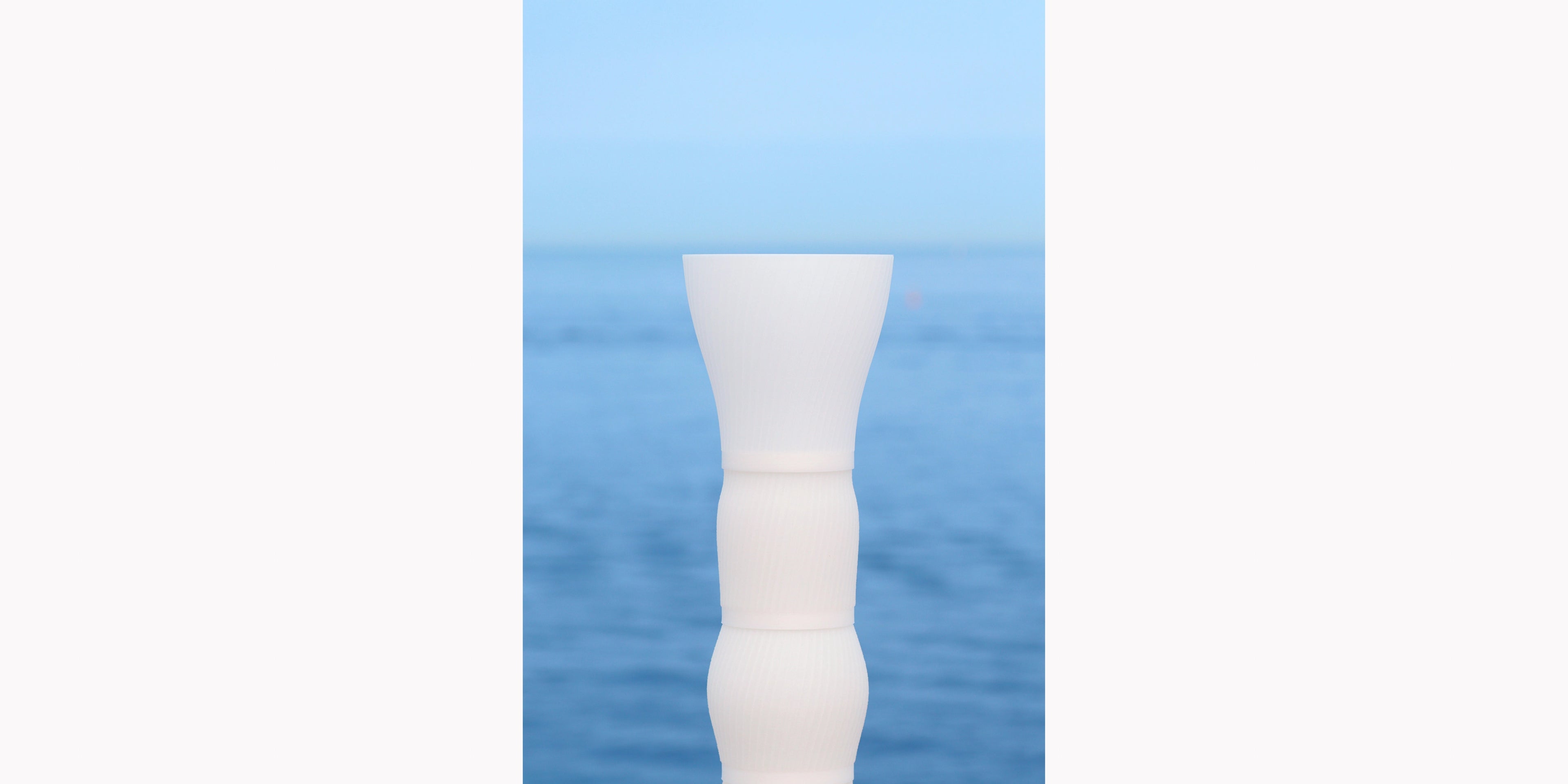 lampadaire blanc metavasi